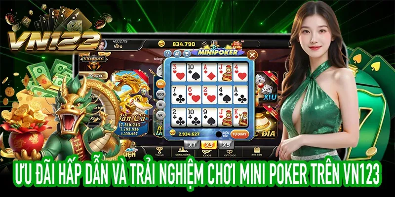 Trò chơi bài five88 vin như Poker, Blackjack